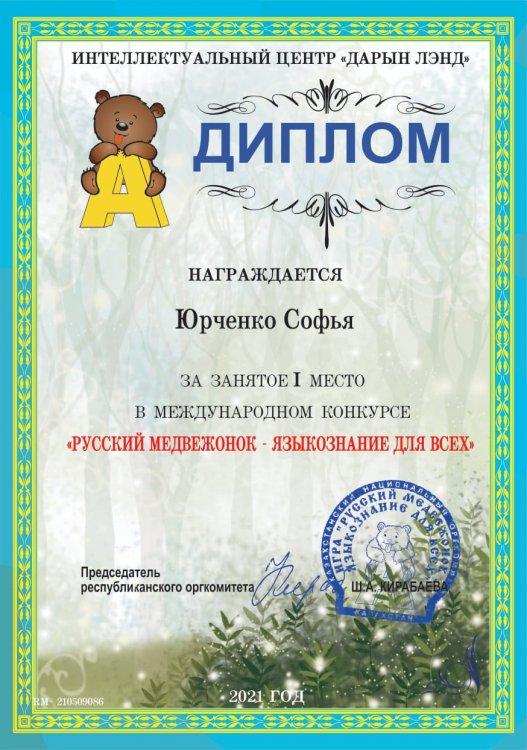 Международный конкурс "Русский медвежонок - языкознание для всех"