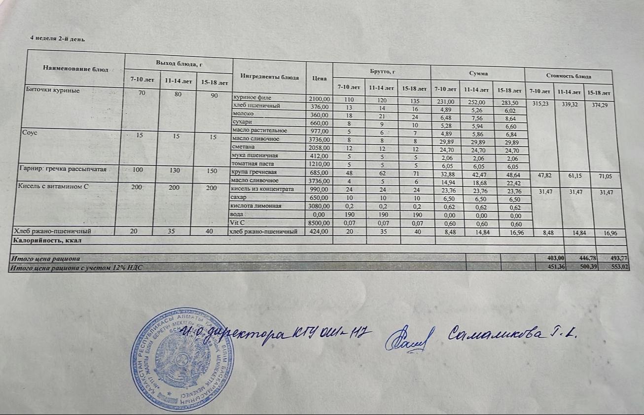 4 неделя 2-й день