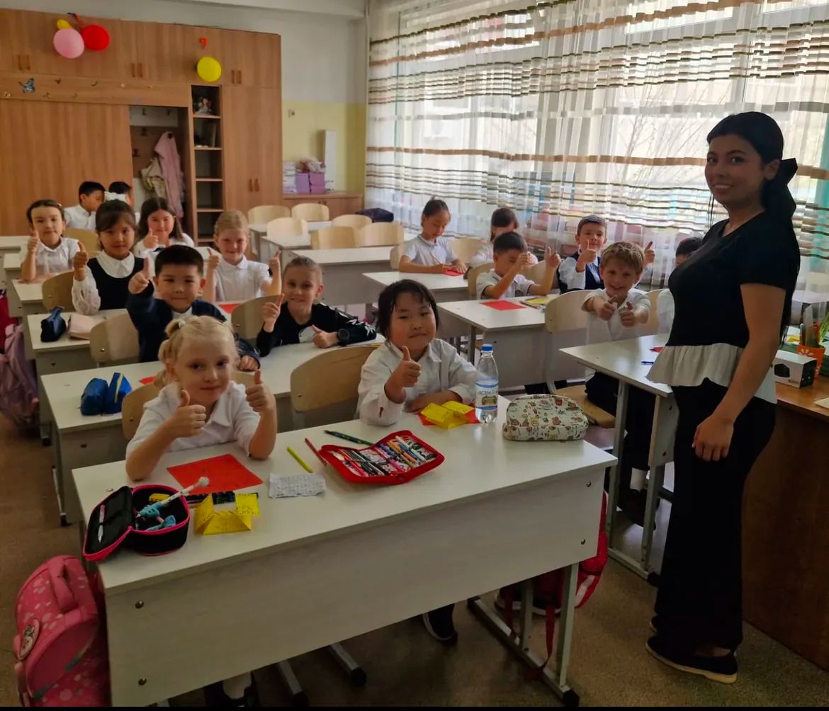 Бүгін бастауыш сыныптар онкүндігі аясында "Көңілді математика: ойнаймыз және санаймыз" атты қызықты іс-шара өтті.