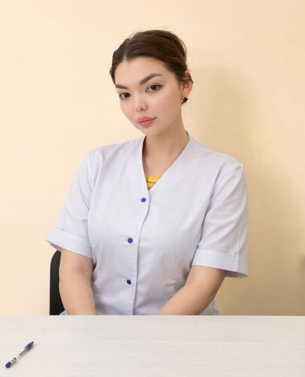 Медицинская сестра: Орынбасар Қарақат Құрманғазықызы